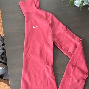 Nike pro thermafit running cowl neck top